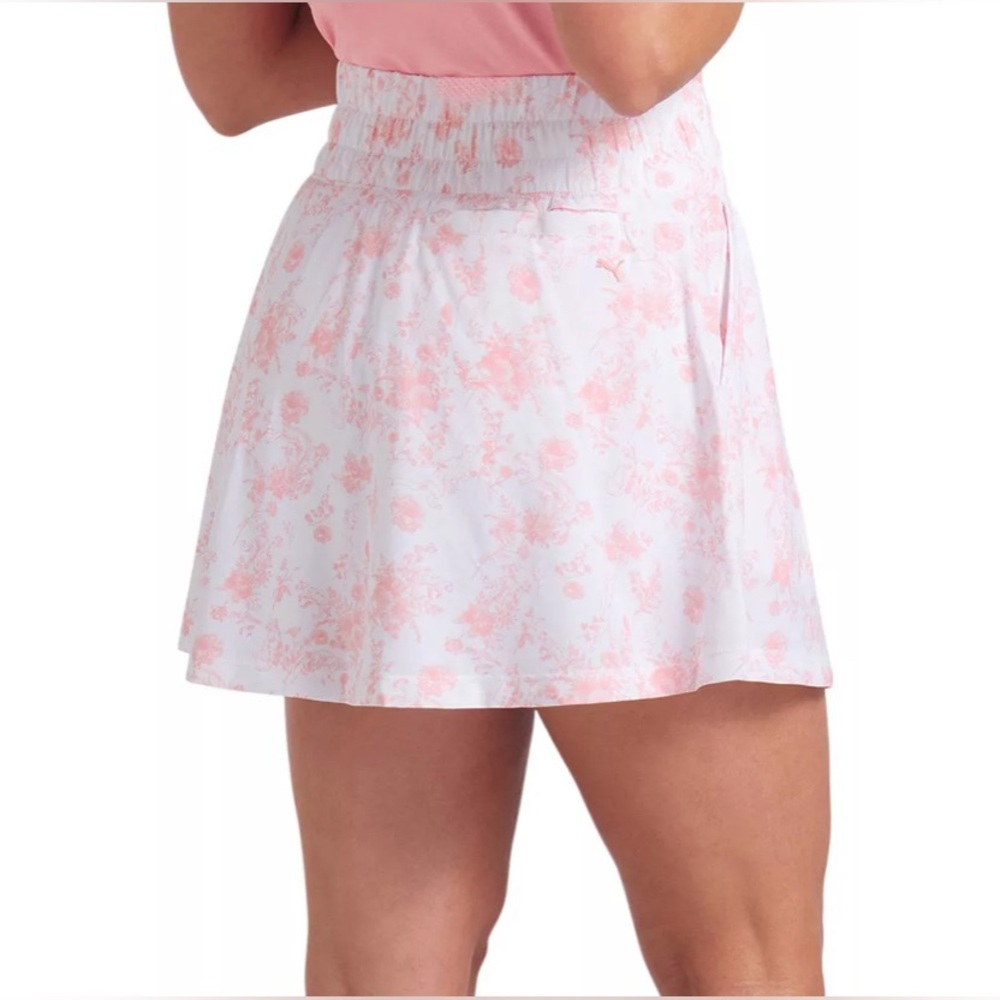PUMA Women's 16" Sandy Printed Golf Skort - Picture 2 of 7